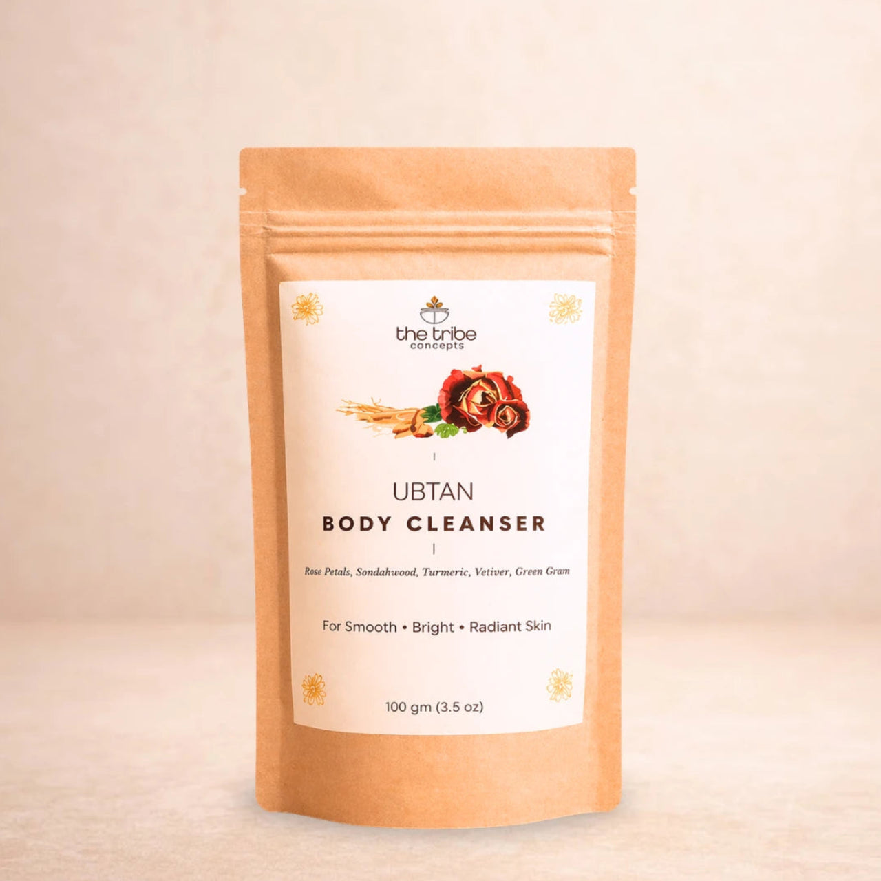Ubtan Body Cleanser - 12 Organic Herbs to remove Tan & Under arm darkening
