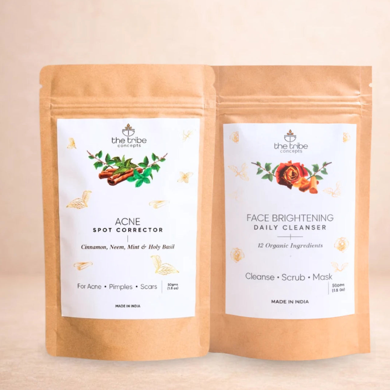 Anti-Acne Treatment Kit - Neem & Sandalwood to Reduce Acne