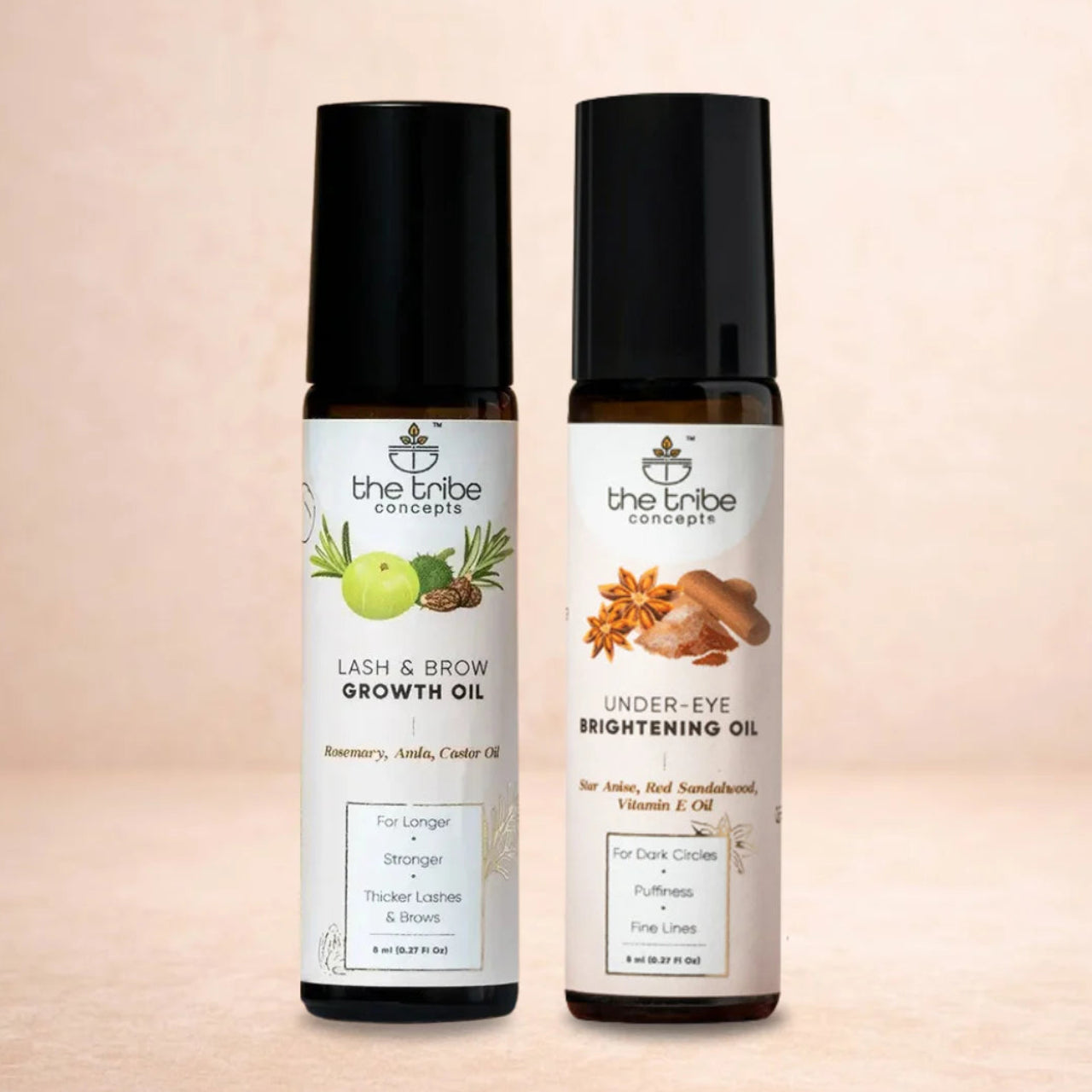 Eye-yurvedic Kit - Star Anise & Rosemary for Dark Circles, Lash and Brow Growth