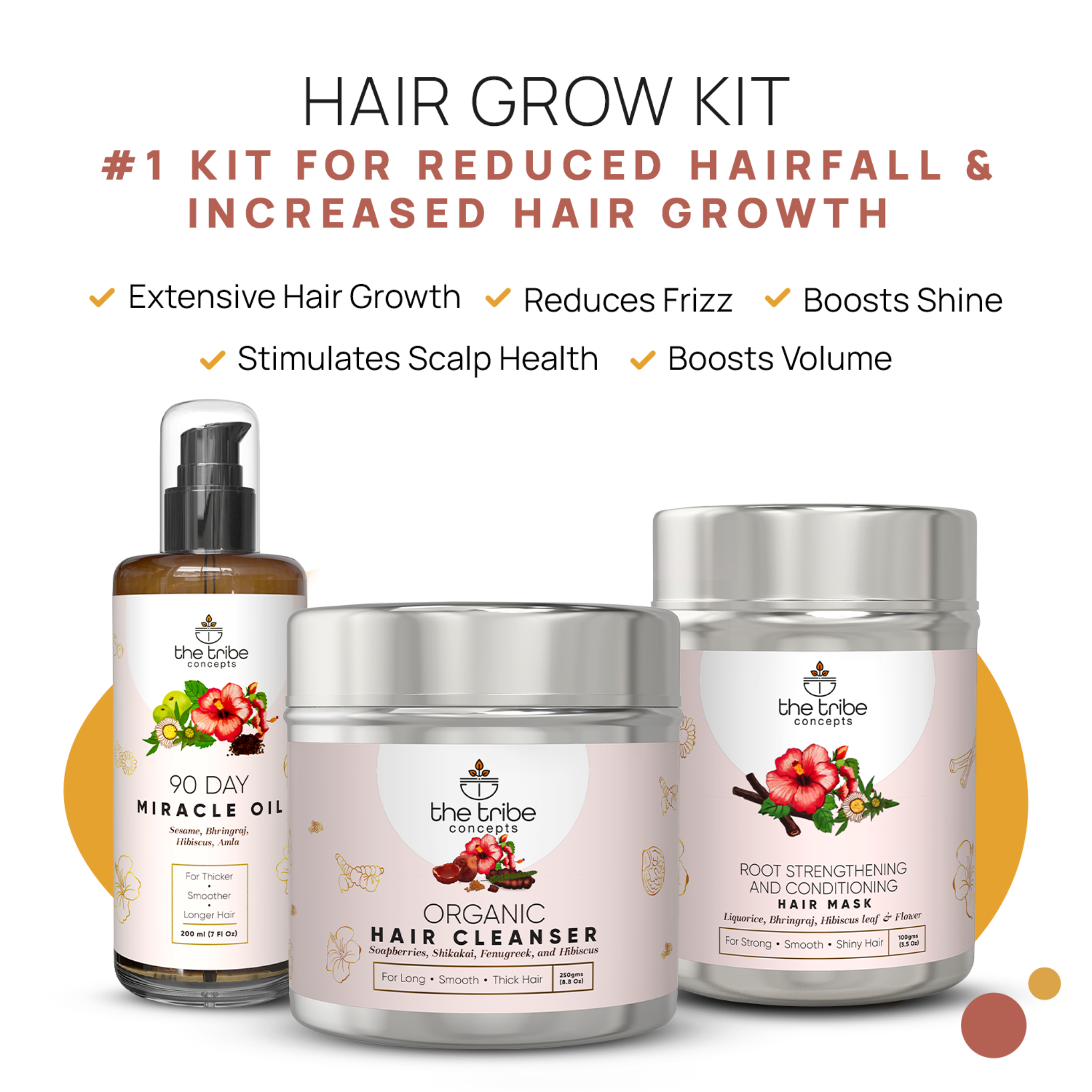 HAIR GROW KIT - The Tribe Concepts Hair Kit