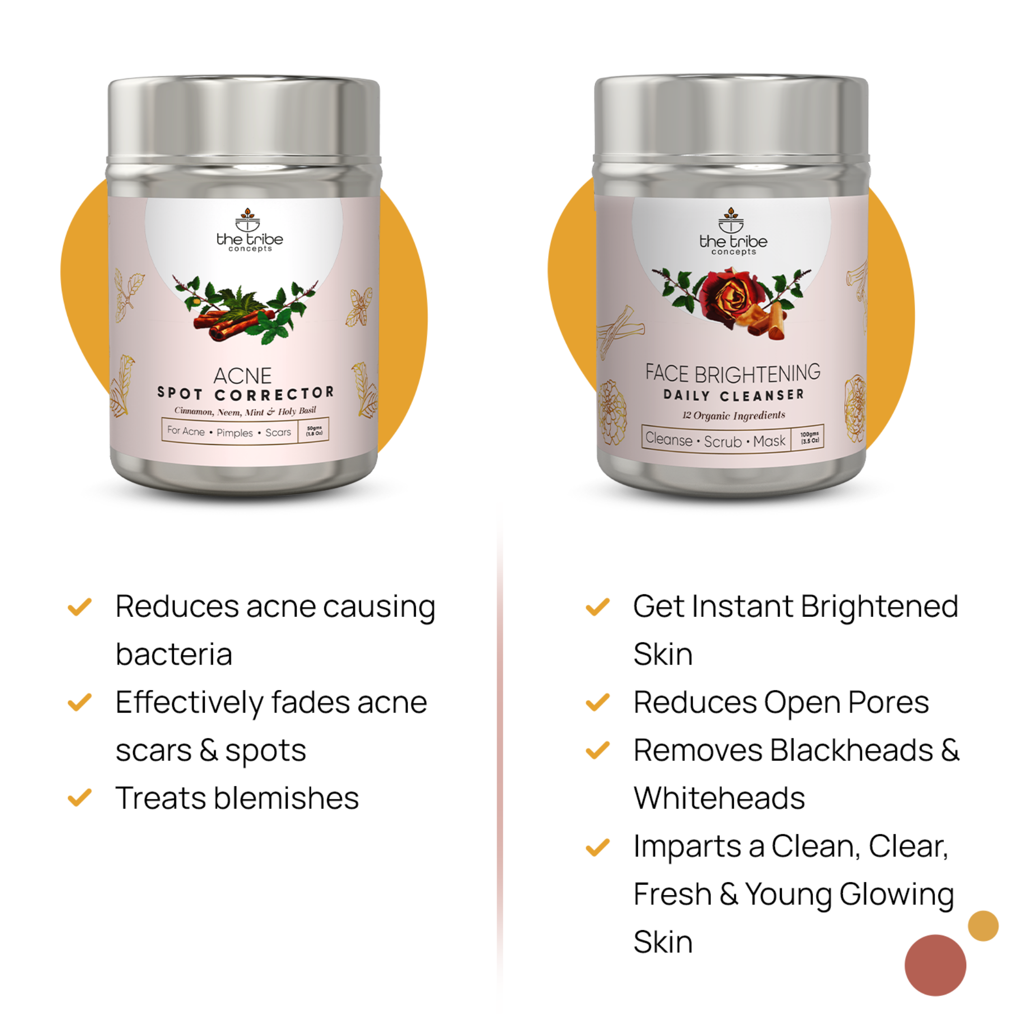 ANTI-ACNE TREATMENT KIT - The Tribe Concepts Face Kit