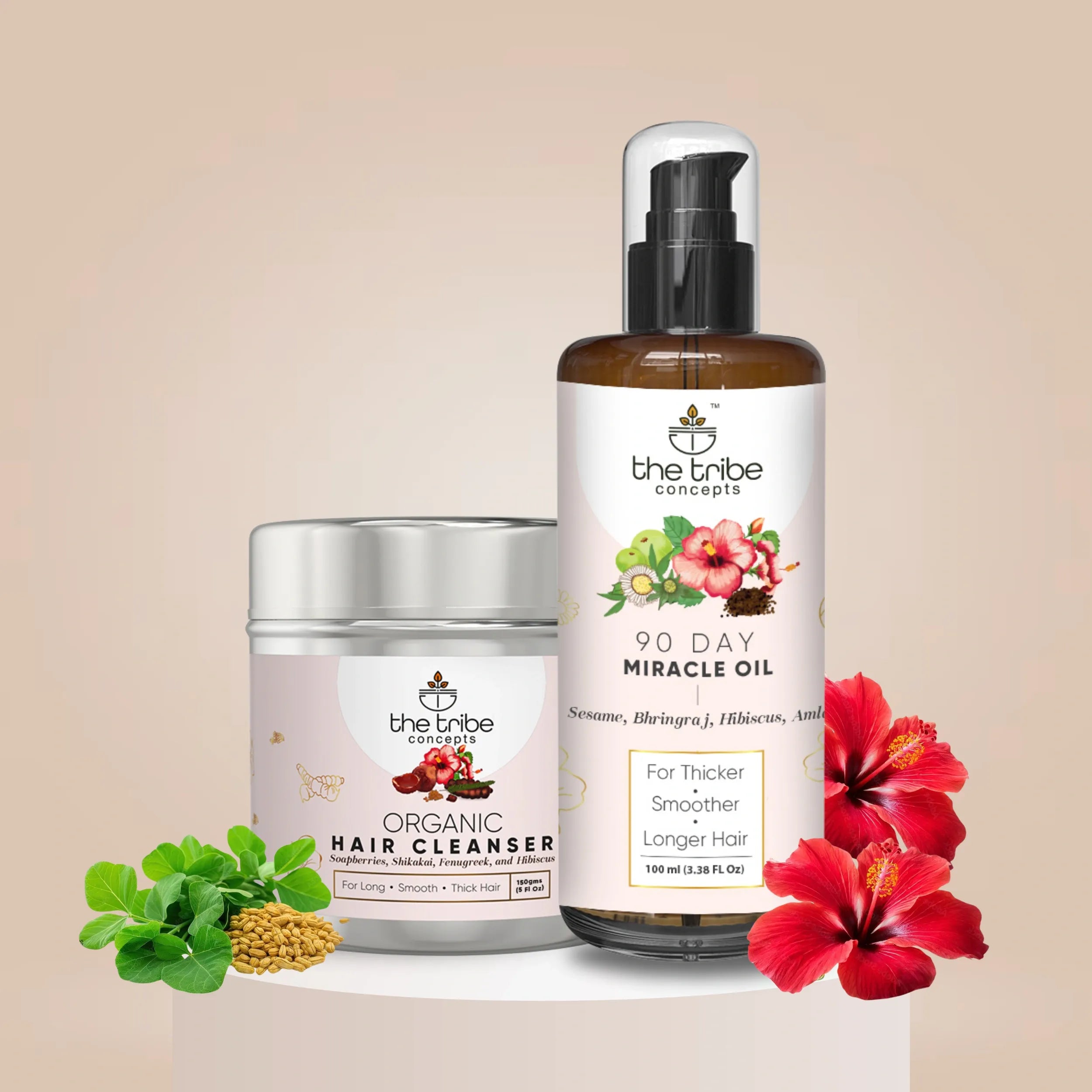 Hairfall Control Kit - Hibiscus & Amla for Hairfall Control