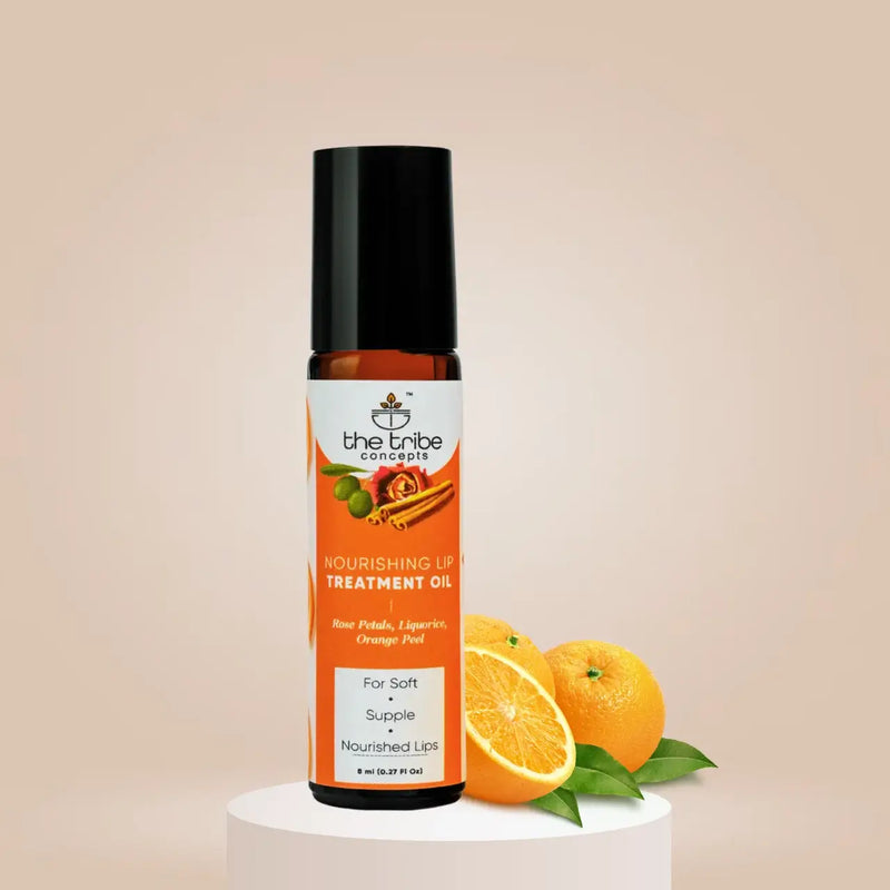 Nourishing Lip Treatment Oil - Orange Peel & Manjistha to reduce Lip Pigmentation