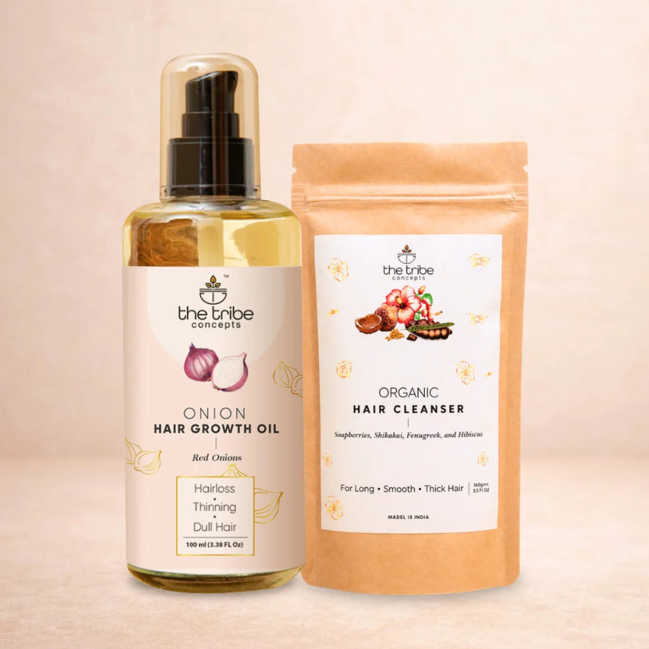 Onion ReGrowth Kit - Onion & Shikakai for Hair Regrowth