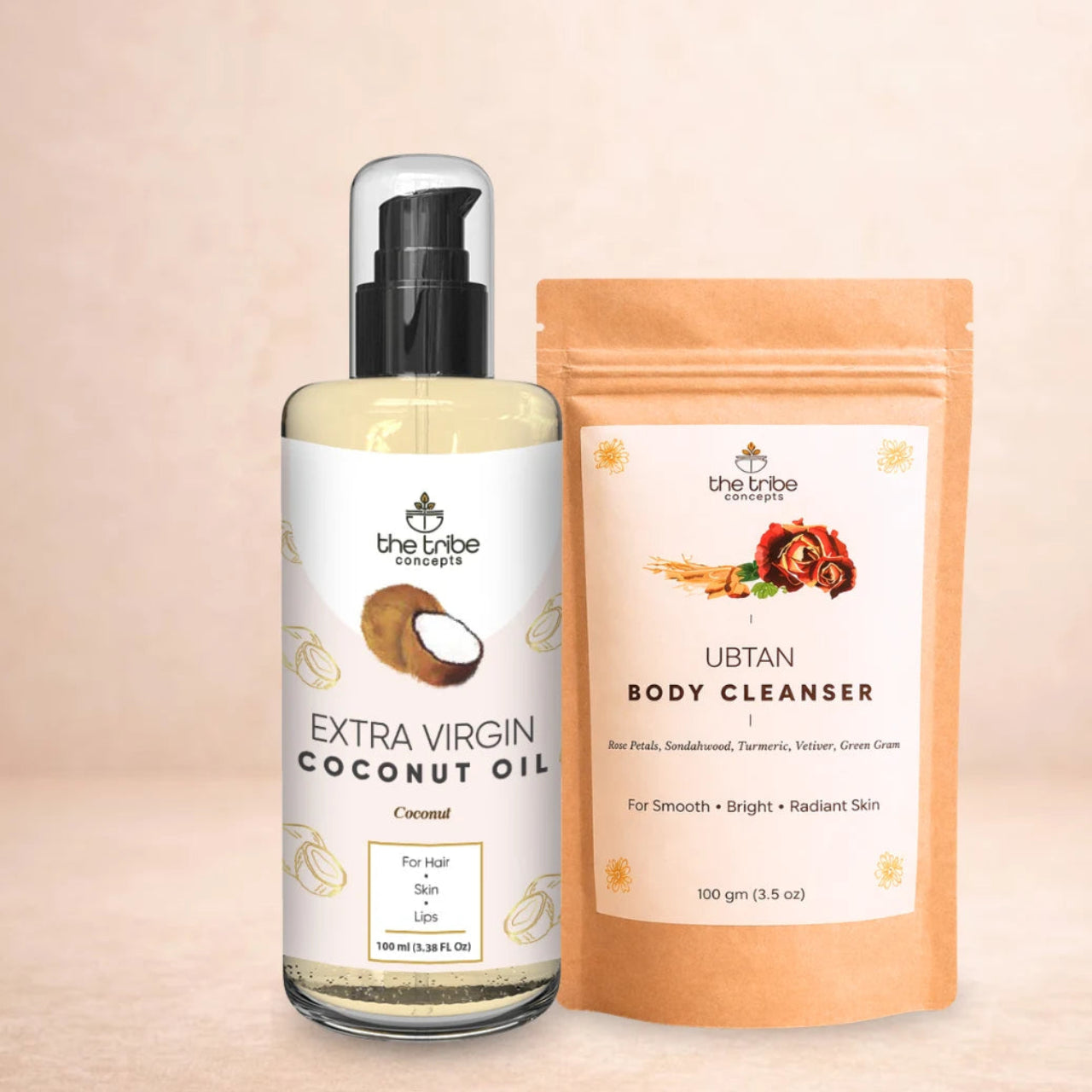 Body Polishing Kit - Coconut & Green Gram for Hydration & Tan Removal