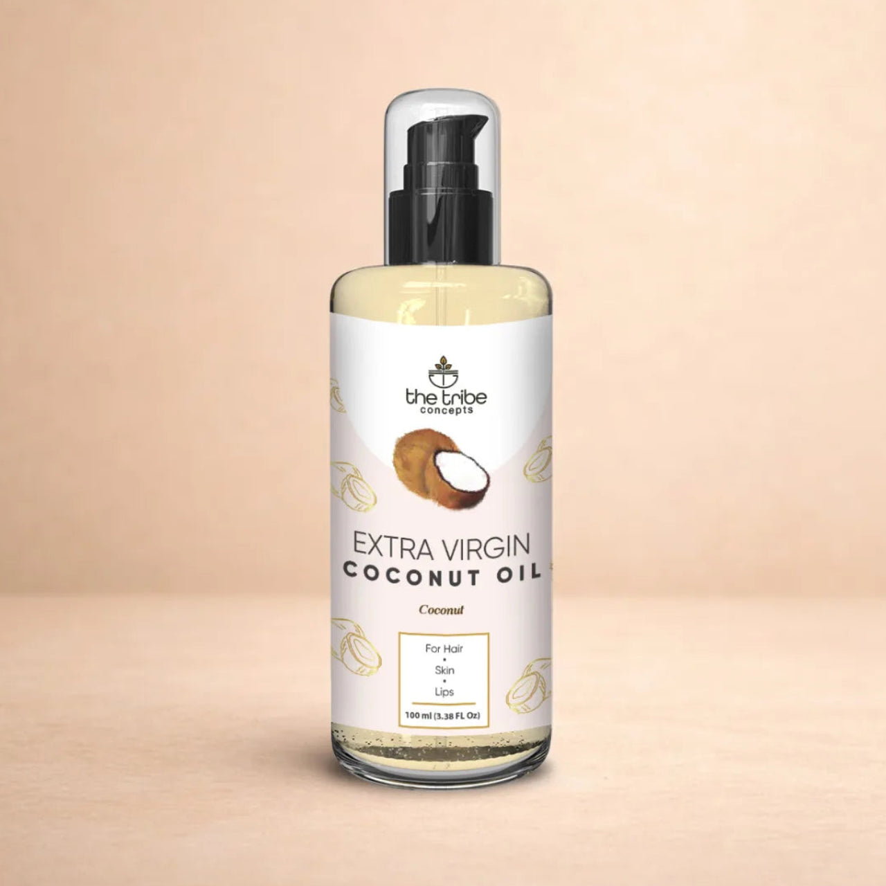 Extra Virgin Coconut Oil - Cold Pressed 100% purity for Hair & Skin