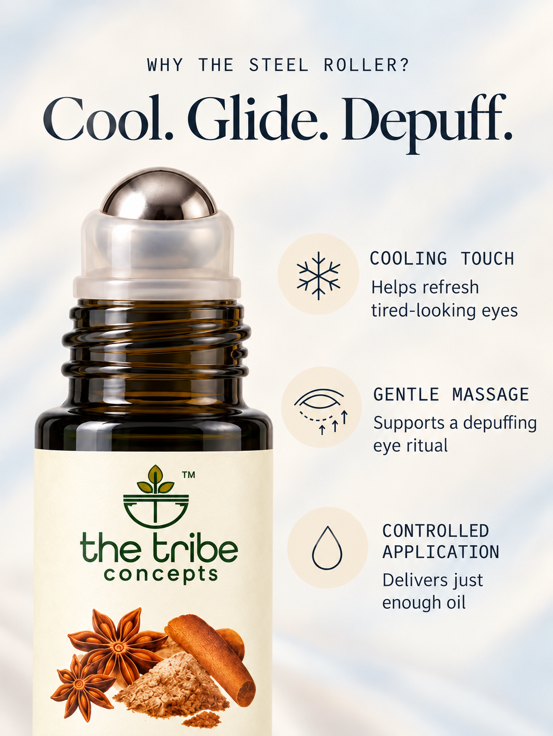 Ayurvedic Eye Care Duo for Under-Eyes, Lashes + Brows