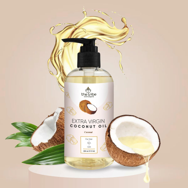 Extra Virgin Coconut Oil - Cold Pressed 100% purity for Hair & Skin