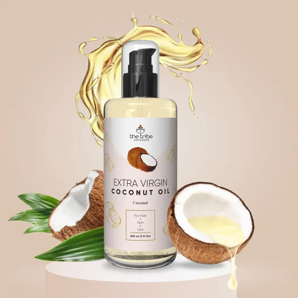 Extra Virgin Coconut Oil - Cold Pressed 100% purity for Hair & Skin