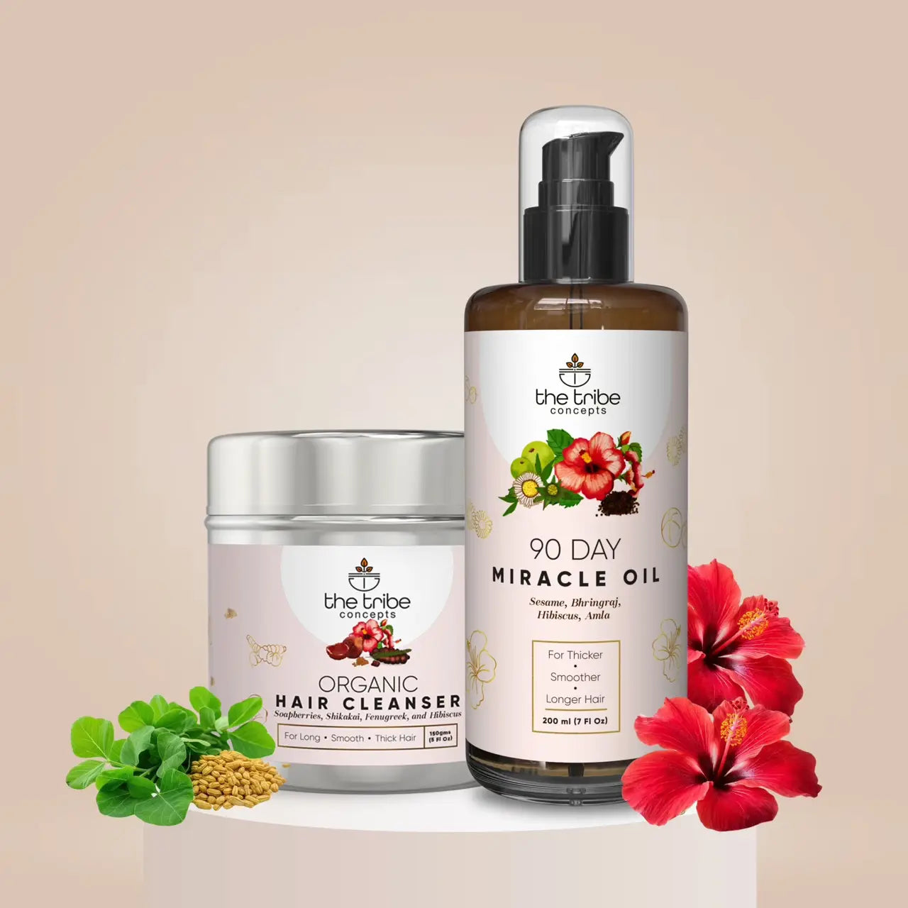 Hairfall Control Kit - Hibiscus & Amla for Hairfall Control