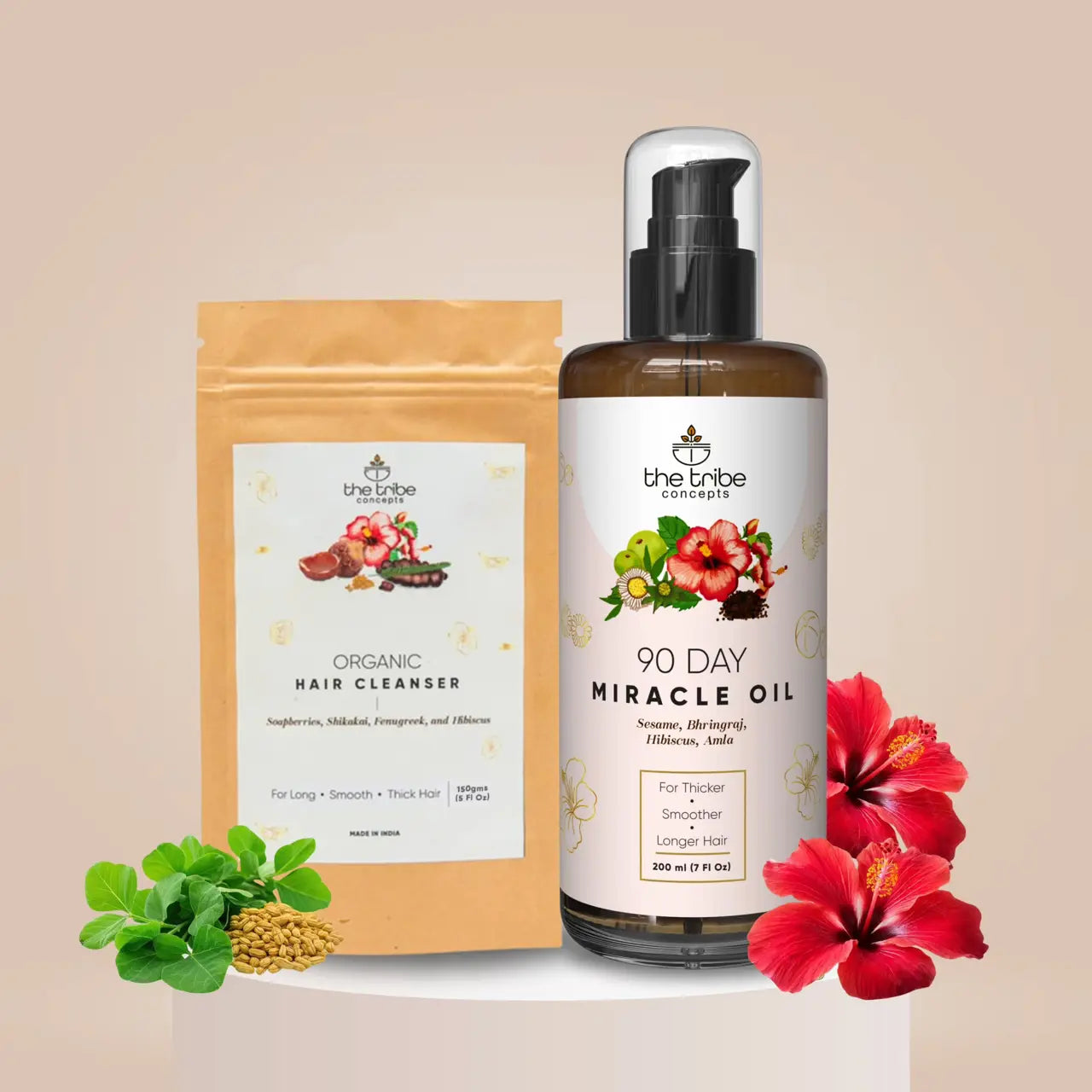 Hairfall Control Kit - Hibiscus & Amla for Hairfall Control