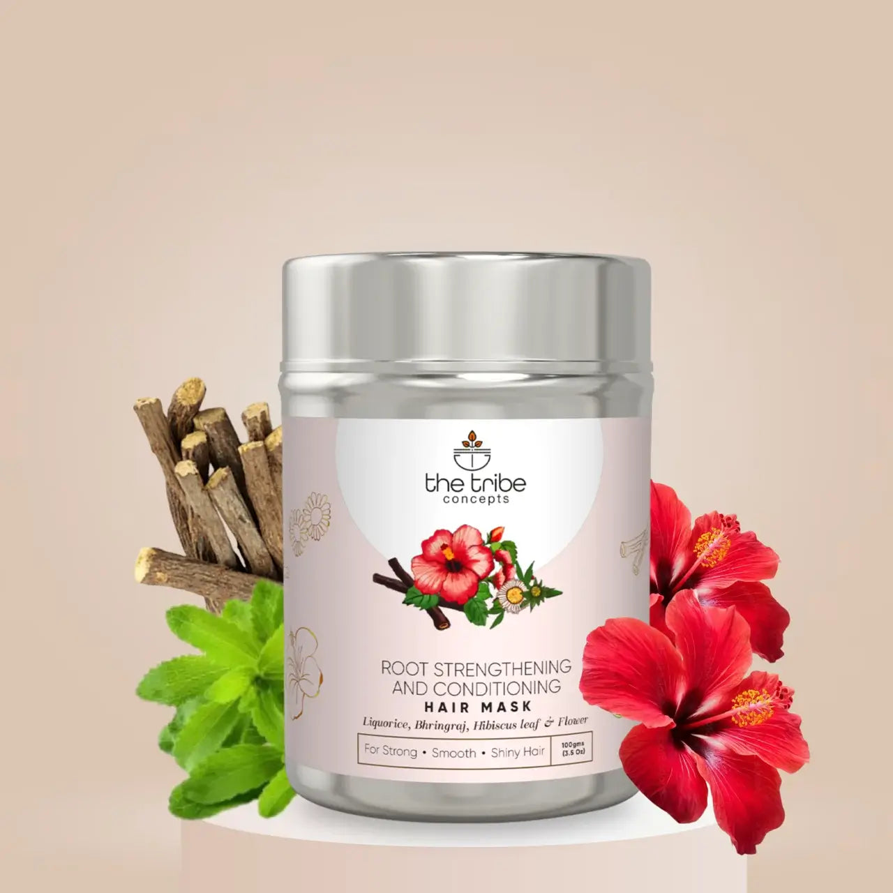 Buy Ayurvedic Root Strengthening & Conditioning Hair Mask Online - The ...