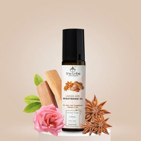 Under-Eye Brightening Oil - Star Anise & Red Sandalwood to reduce Dark Circles