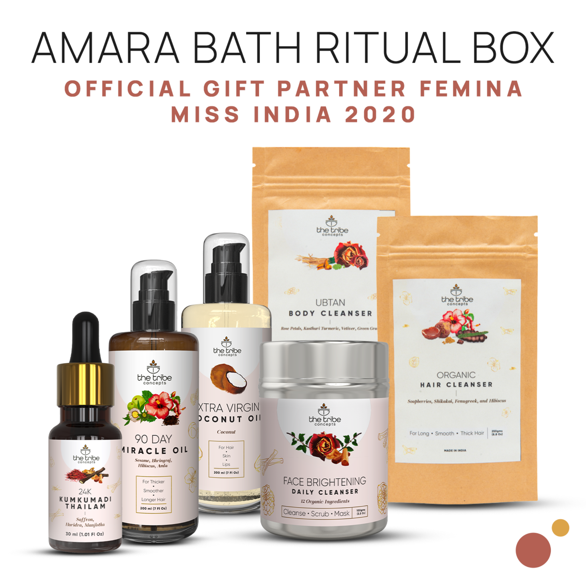 Buy Ayurvedic Amara Bath Ritual Box Online in India - The Tribe Concepts