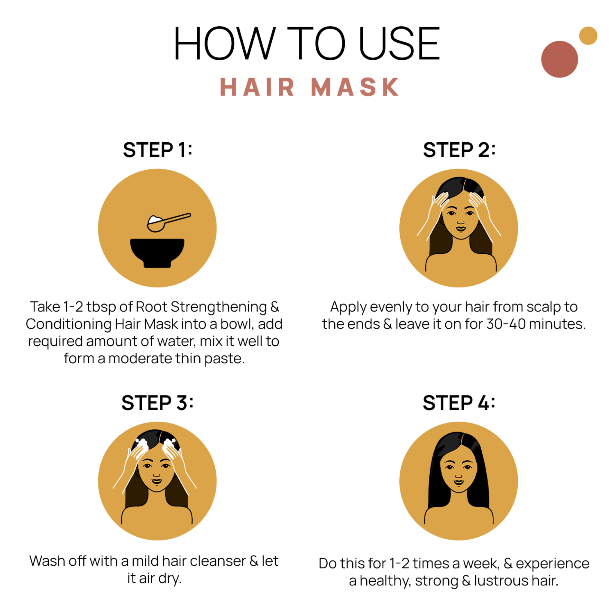 Buy Ayurvedic Root Strengthening & Conditioning Hair Mask Online The